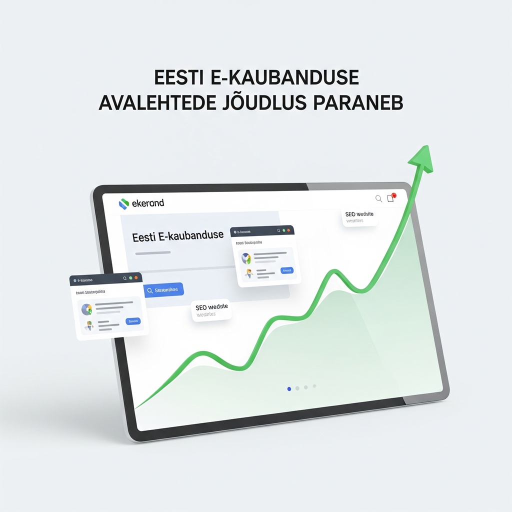 Eesti E-kaubanduse veebilehtede jõudlus paraneb: Hea uudis nii kasutajatele kui ka SEO-le!