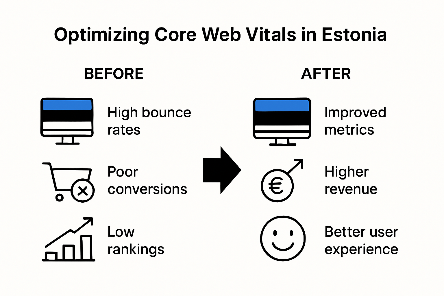 Mis on Core Web Vitals? 2025. aasta juhend Eesti ettevõtetele